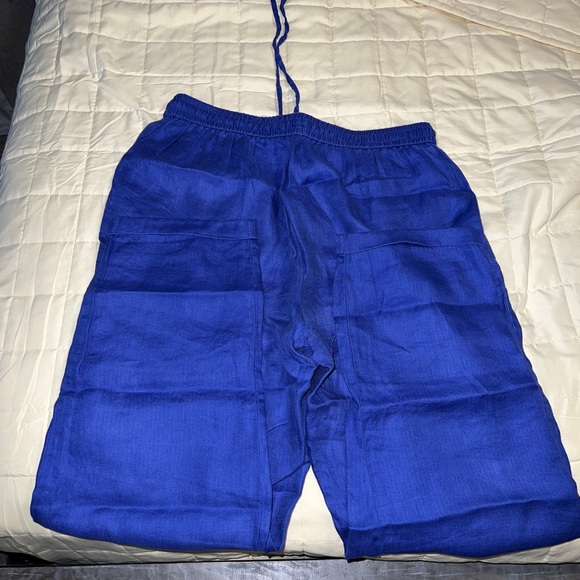 J Crew Linen pants - Picture 2 of 3